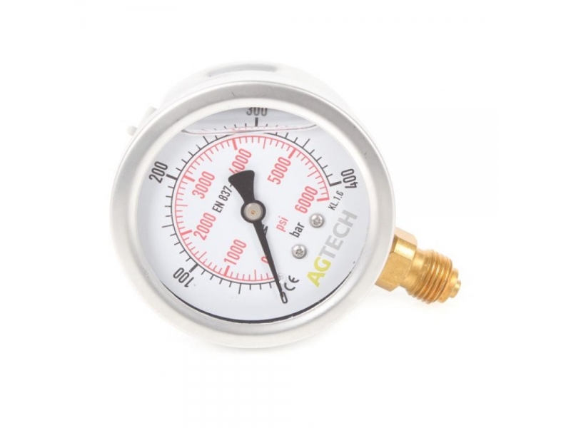 Manometru conectat radial 1/4 "25 bar